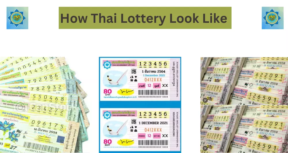 government official statement about Thai lottery ticket